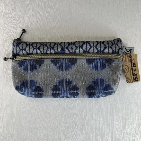 Maruca Bags Maruca Heidi Wallet Kyoto Blue Handmade Colorado Boho